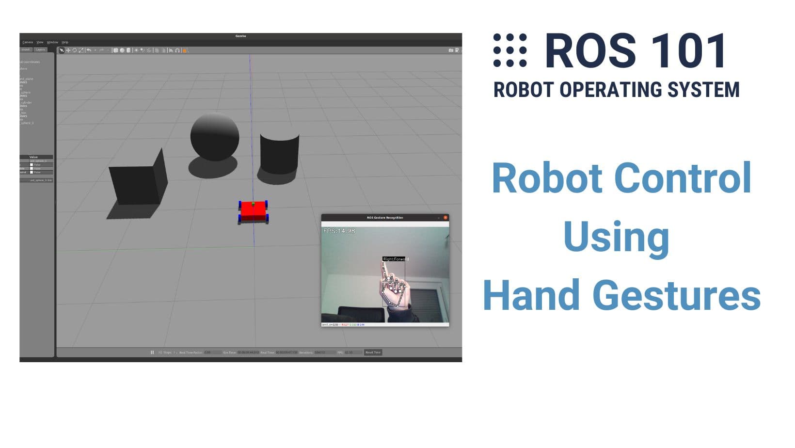 12. Robot Control Using Hand Gestures