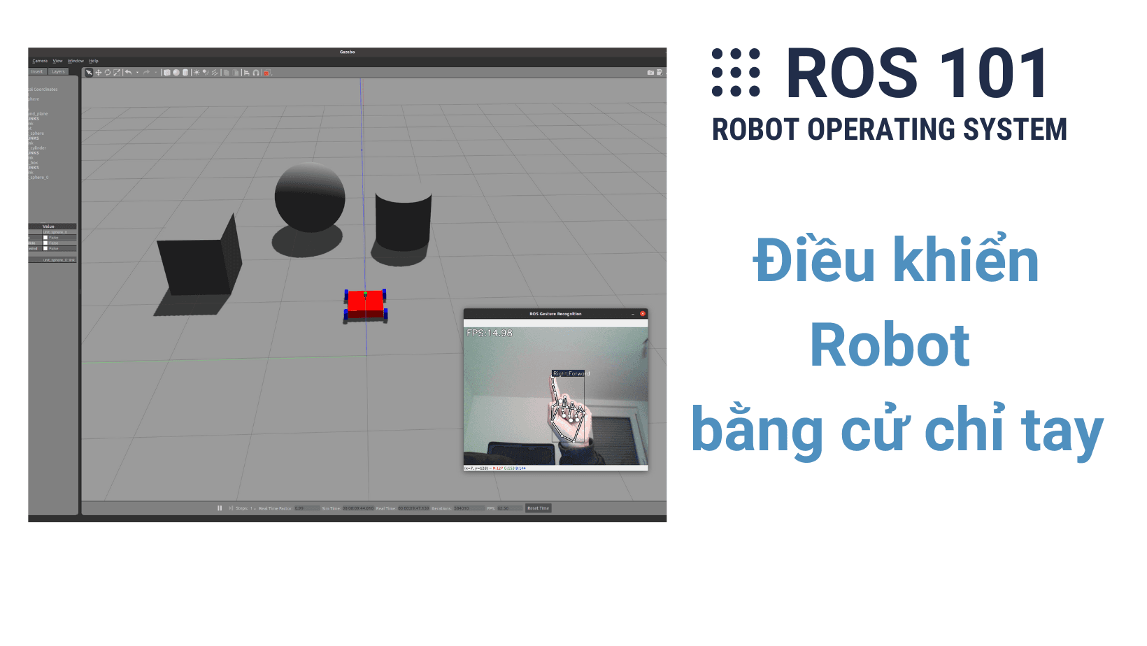 12. Điều Khiển Robot Bằng Cử Chỉ Tay